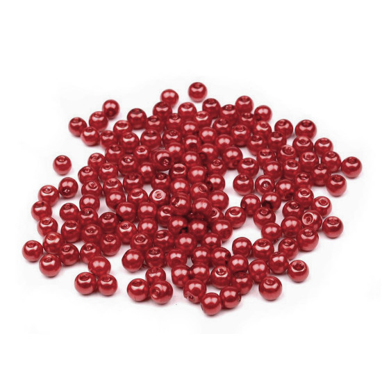 Sklenené voskové perly ø4mm - Modrá ľadová (50 Gramy) Sklenené voskové perly ø4mm - Modrá ľadová (50 Gramy)