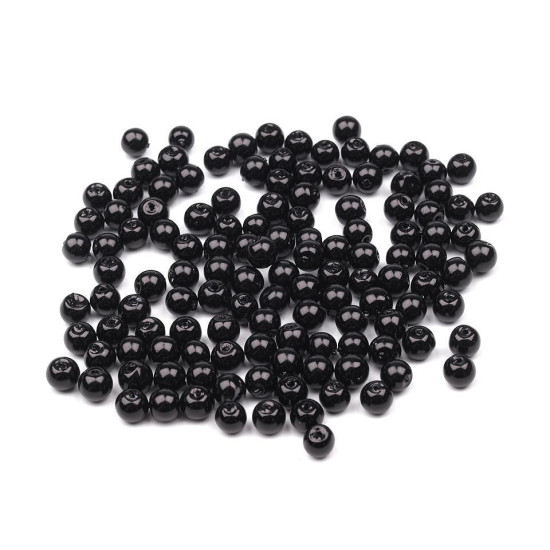 Sklenené voskové perly ø4mm - Modrá ľadová (50 Gramy) Sklenené voskové perly ø4mm - Modrá ľadová (50 Gramy)