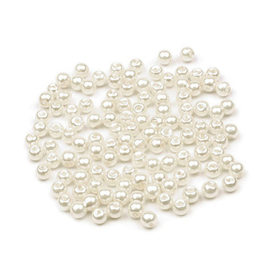 Sklenené voskové perly ø4mm - Modrá ľadová (50 Gramy) Sklenené voskové perly ø4mm - Modrá ľadová (50 Gramy)