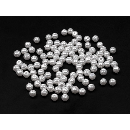 Sklenené voskové perly ø4mm - Modrá ľadová (50 Gramy) Sklenené voskové perly ø4mm - Modrá ľadová (50 Gramy)