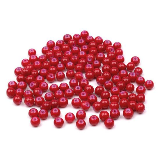 Sklenené voskové perly ø4mm - Modrá ľadová (50 Gramy) Sklenené voskové perly ø4mm - Modrá ľadová (50 Gramy)