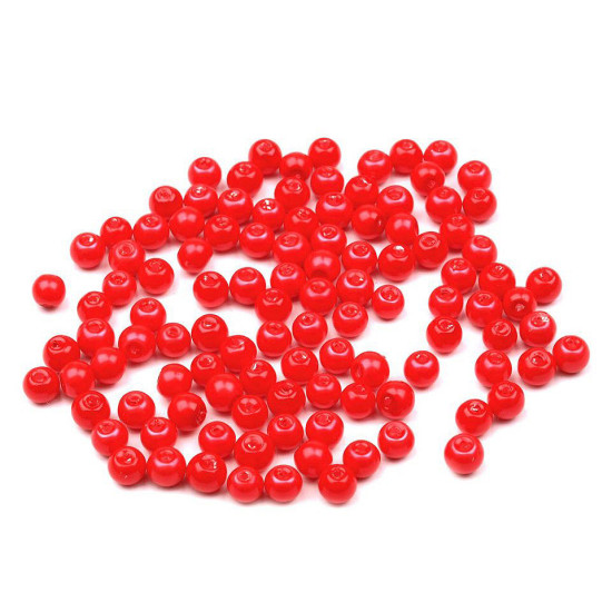 Sklenené voskové perly ø4mm - Modrá ľadová (50 Gramy) Sklenené voskové perly ø4mm - Modrá ľadová (50 Gramy)