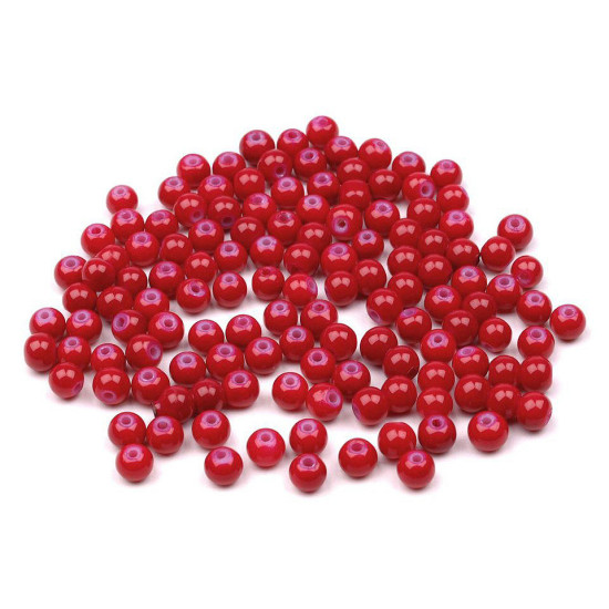Sklenené voskové perly ø4mm - Modrá ľadová (50 Gramy) Sklenené voskové perly ø4mm - Modrá ľadová (50 Gramy)