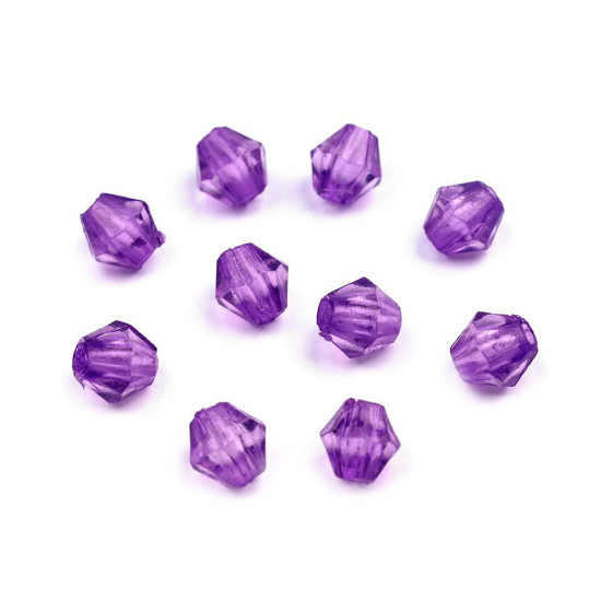 Acrylperlen dopppelkegel / bicone 4x4 mm - Transparent (20 Gramm) Acrylperlen dopppelkegel / bicone 4x4 mm - Transparent (20 Gramm)