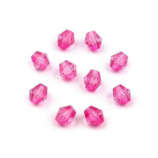 Acrylperlen dopppelkegel / bicone 4x4 mm - Transparent (20 Gramm) Acrylperlen dopppelkegel / bicone 4x4 mm - Transparent (20 Gramm)