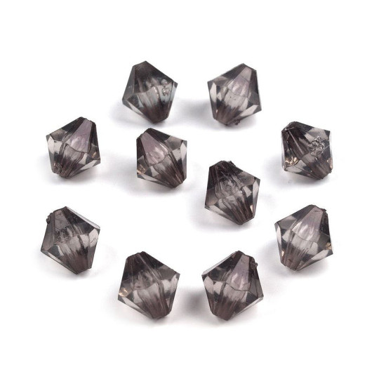 Acrylperlen doppelkegel / bicone 8x8 mm - Transparent (20 Gramm) Acrylperlen doppelkegel / bicone 8x8 mm - Transparent (20 Gramm)
