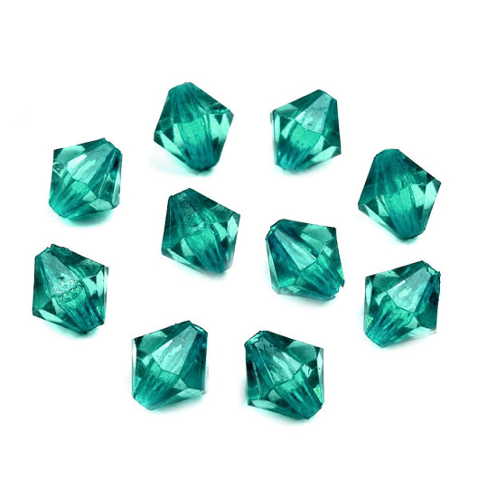 Acrylperlen doppelkegel / bicone 8x8 mm - Transparent (20 Gramm) Acrylperlen doppelkegel / bicone 8x8 mm - Transparent (20 Gramm)