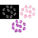 Acrylperlen doppelkegel / bicone 8x8 mm - Transparent (20 Gramm) Acrylperlen doppelkegel / bicone 8x8 mm - Transparent (20 Gramm)