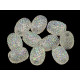 Plastikowe koraliki 13x15mm, duży otwór do przewlekania - Srebrny (5 Sztuki) Plastikowe koraliki 13x15mm, duży otwór do przewlekania - Srebrny (5 Sztuki)