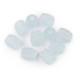 Plastikowe koraliki 13x15mm, duży otwór do przewlekania - Srebrny (5 Sztuki) Plastikowe koraliki 13x15mm, duży otwór do przewlekania - Srebrny (5 Sztuki)