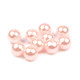 Plastic imitation pearl beads glance ø12 mm - Red (50 Pieces) Plastic imitation pearl beads glance ø12 mm - Red (50 Pieces)