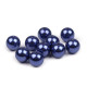 Plastic imitation pearl beads glance ø12 mm - Red (50 Pieces) Plastic imitation pearl beads glance ø12 mm - Red (50 Pieces)