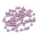 Plastic imitation pearl beads glance ø5 mm - Cream (10 Grams) Plastic imitation pearl beads glance ø5 mm - Cream (10 Grams)
