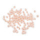 Plastic imitation pearl beads glance ø5 mm - Cream (10 Grams) Plastic imitation pearl beads glance ø5 mm - Cream (10 Grams)