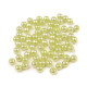 Plastic imitation pearl beads glance ø5 mm - Cream (10 Grams) Plastic imitation pearl beads glance ø5 mm - Cream (10 Grams)