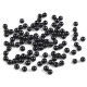 Plastic imitation pearl beads glance ø5 mm - Cream (10 Grams) Plastic imitation pearl beads glance ø5 mm - Cream (10 Grams)