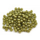 Plastic imitation pearl beads glance ø5 mm - Cream (10 Grams) Plastic imitation pearl beads glance ø5 mm - Cream (10 Grams)