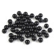 Plastikowe koraliki woskowane / perły glance ø8 mm - Szary (100 Gramy) Plastikowe koraliki woskowane / perły glance ø8 mm - Szary (100 Gramy)