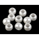 Koraliki plastikowe duży otwór do przewlekania 11x15 mm - Różowy jasny (500 Sztuki) Koraliki plastikowe duży otwór do przewlekania 11x15 mm - Różowy jasny (500 Sztuki)