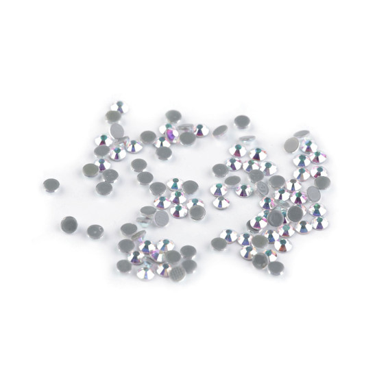 Termodżety hotfix rozmiar ss10 - Crystal ab (2 Gramy) Termodżety hotfix rozmiar ss10 - Crystal ab (2 Gramy)