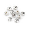 Dżety w oprawie do przyszycia ø10 mm - Crystal (10 Sztuki)