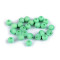 Matte acrylic beads ø8 mm - Lig. pastelgreen (25 Pieces)