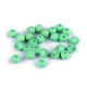 Matte acrylic beads ø8 mm - Anthracite (250 Pieces)
