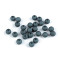 Matte acrylic beads ø8 mm - Anthracite (2000 Pieces)