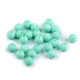 Matte acrylic beads ø8 mm - Anthracite (250 Pieces)
