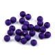 Matte acrylic beads ø8 mm - Anthracite (250 Pieces)