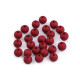 Matte acrylic beads ø8 mm - Anthracite (250 Pieces)
