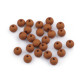 Matte acrylic beads ø8 mm - Anthracite (250 Pieces)