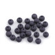 Matte acrylic beads ø8 mm - Anthracite (250 Pieces)