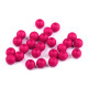 Matte acrylic beads ø8 mm - Anthracite (250 Pieces)
