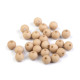 Matte acrylic beads ø8 mm - Anthracite (250 Pieces)