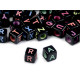 Koraliki modułowe plastikowe kostka z literkami 8x8 mm - Mix (100 Sztuki) Koraliki modułowe plastikowe kostka z literkami 8x8 mm - Mix (100 Sztuki)