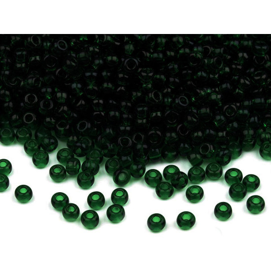 Rokail - koraliki szklane preciosa 10/0 - 2,3 mm z połyskiem - Czerwona truskawka (20 Gramy) Rokail - koraliki szklane preciosa 10/0 - 2,3 mm z połyskiem - Czerwona truskawka (20 Gramy)