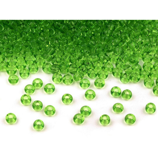 Rokail - koraliki szklane preciosa 10/0 - 2,3 mm z połyskiem - Czerwona truskawka (20 Gramy) Rokail - koraliki szklane preciosa 10/0 - 2,3 mm z połyskiem - Czerwona truskawka (20 Gramy)