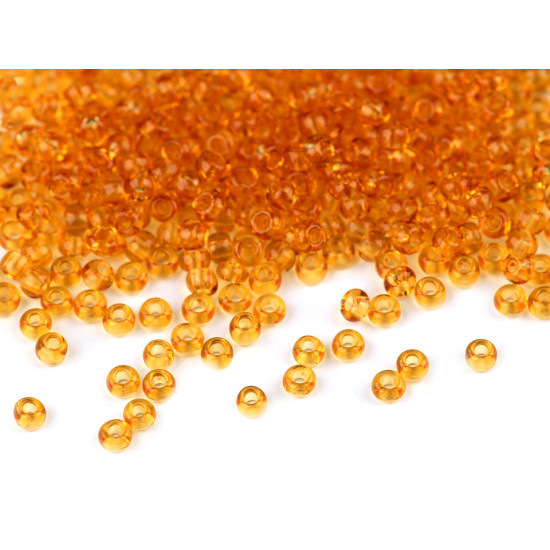 Rokail - koraliki szklane preciosa 10/0 - 2,3 mm z połyskiem - Czerwona truskawka (20 Gramy) Rokail - koraliki szklane preciosa 10/0 - 2,3 mm z połyskiem - Czerwona truskawka (20 Gramy)