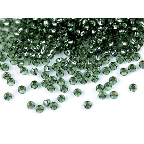 Rokail - koraliki szklane preciosa 10/0 - 2,3 mm z połyskiem - Czerwona truskawka (20 Gramy) Rokail - koraliki szklane preciosa 10/0 - 2,3 mm z połyskiem - Czerwona truskawka (20 Gramy)