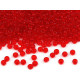 Rokail - koraliki szklane preciosa 10/0 - 2,3 mm z połyskiem - Czerwona truskawka (20 Gramy) Rokail - koraliki szklane preciosa 10/0 - 2,3 mm z połyskiem - Czerwona truskawka (20 Gramy)
