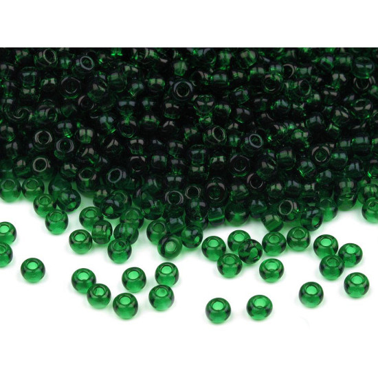 Rokail - koraliki szklane preciosa 10/0 - 2,3 mm z połyskiem - Czerwona truskawka (20 Gramy) Rokail - koraliki szklane preciosa 10/0 - 2,3 mm z połyskiem - Czerwona truskawka (20 Gramy)