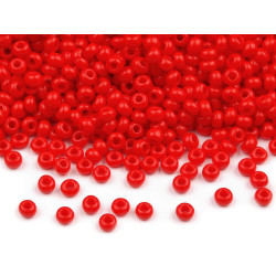 Seed beads preciosa 10/0 - 2.3 mm - Red (20 Grams)