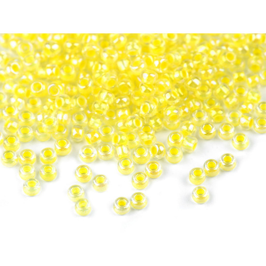 Rocailles preciosa, 10/0 - 2,3 mm - Blanc jaune (20 Grammes) Rocailles preciosa, 10/0 - 2,3 mm - Blanc jaune (20 Grammes)
