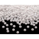 Rocailles preciosa, 10/0 - 2,3 mm - Blanc jaune (20 Grammes) Rocailles preciosa, 10/0 - 2,3 mm - Blanc jaune (20 Grammes)