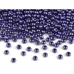 Seed beads preciosa 10/0 - 2.3 mm - Blue dark (20 Grams)