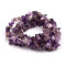 Mineralfragmente amethyst auf silon - Amethyst (1 Schnur)