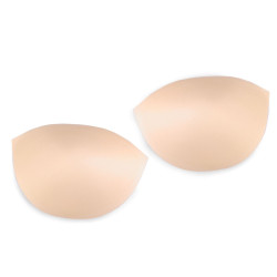 Bra pads for swimsuits / corsets size 36 - Nude (1 Pair)