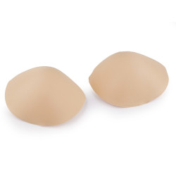 Bra pads for swimsuits / corsets size 40 - Nude (1 Pair)