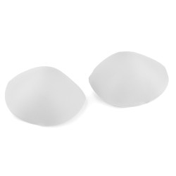Bra pads for swimsuits / corsets size 40 - White (1 Pair)